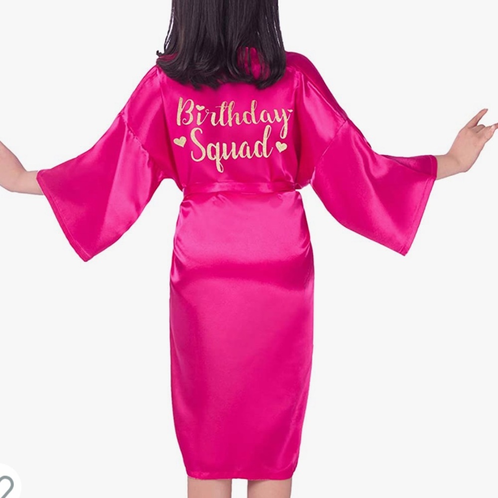 Birthday Squad Robe